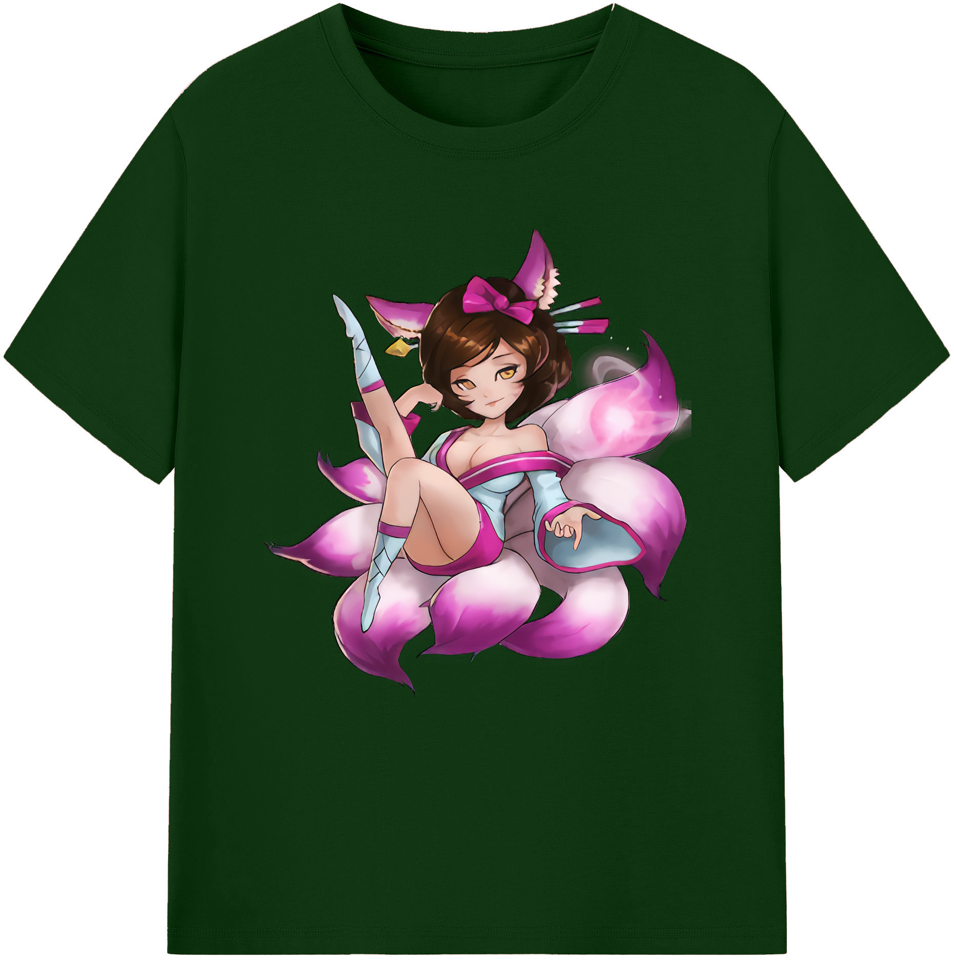 リーグ・オブ・レジェンド League of Legends LOL 綿100％半袖Tシャツ（フロントプリント）